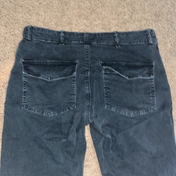 Nili Lotan Cropped French Military Pants Zip Jogger Ankle Carbon 4 - Picture 11 of 14